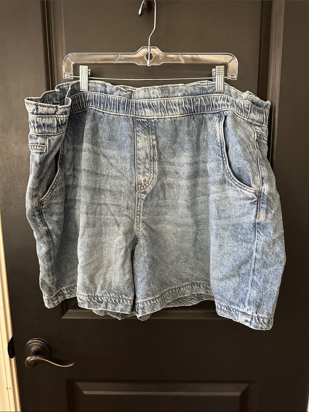 Lane Bryant Light Blue Denim Jean Shorts